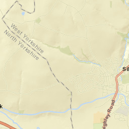 Silsden Street Map
