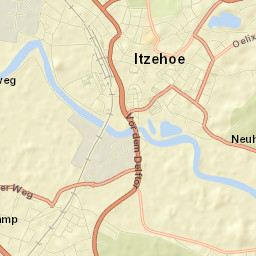 Itzehoe Street Map