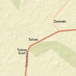 Tutow Street Map