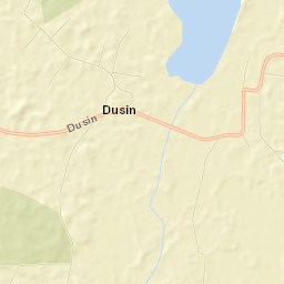 Powiat kamieński Street Map