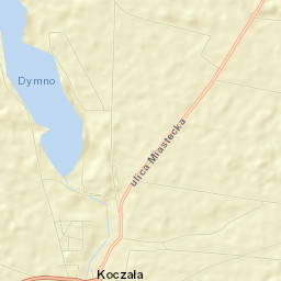 Koczała Street Map