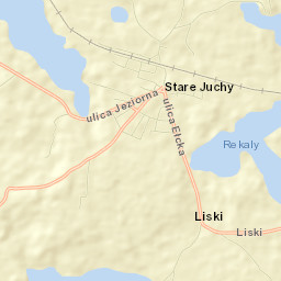 Stare Juchy Street Map