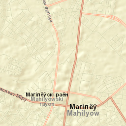 Mahilyow Street Map