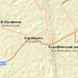 Korablino Street Map