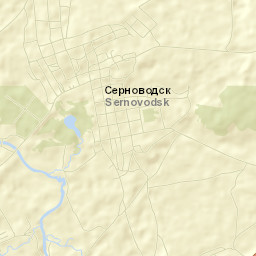 Sernovodsk Street Map