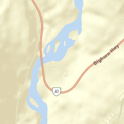Grande Cache Street Map