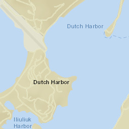 Dutch Harbor Street Map