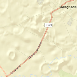 Ballaghaderreen Street Map