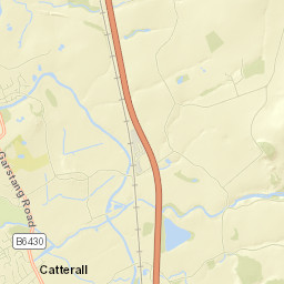 Catterall Street Map