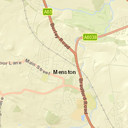 Chevin End Road, Guiseley, West Yorkshire Street Map