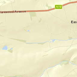 East Keswick Street Map