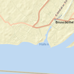 Brunsbüttel Street Map