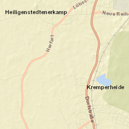 Kremperheide Street Map