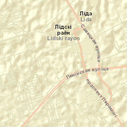 Lida Street Map