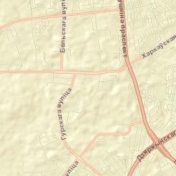 Frunzyenski Rayon Street Map