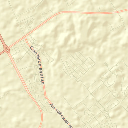 Partyzanski Rayon Street Map