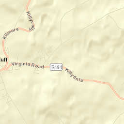 Ballyjamesduff Street Map