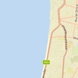 Cleveleys Street Map