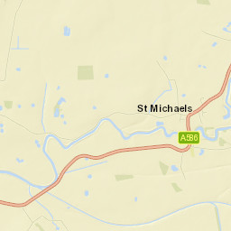 Blackpool Road, Preston, Lancashire PR3 Street Map