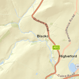 Pasture Lane, Nelson, Lancashire BB9, UK Street Map