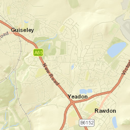 3 Ivegate, Yeadon, Leeds, West Yorkshire Street Map