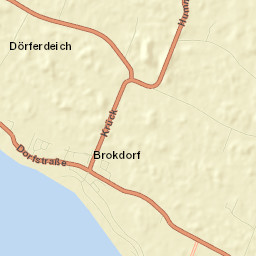 Brokdorf Street Map