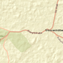 Struvenhütten Street Map