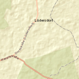 Lüdersdorf Street Map