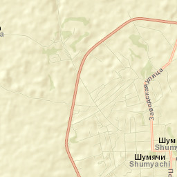 Shumyachi Street Map