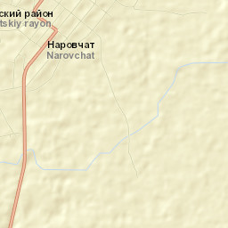Narovchat Street Map