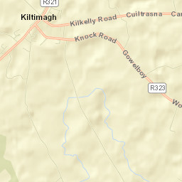 Kiltamagh Street Map