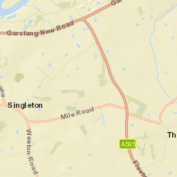 Windy Harbour Road, Poulton-le-Fylde Street Map