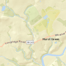 15 Warren Fold, Hurst Green, Clitheroe Street Map