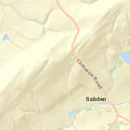 Sabden Street Map