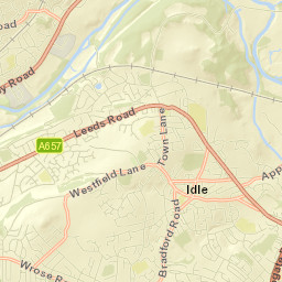 9 Thackley Road, Bradford, West Yorkshire Street Map