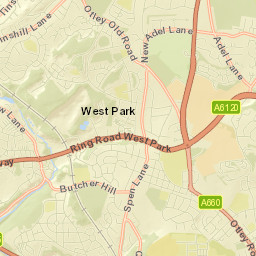 Ring Road, Leeds, West Yorkshire LS16 5PS Street Map