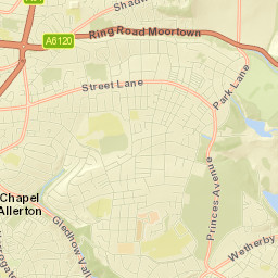 4 Street Lane, Leeds, West Yorkshire LS8 Street Map