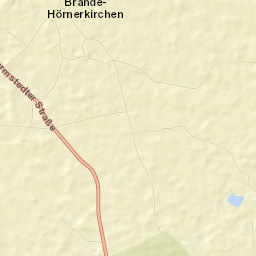 Brande-Hörnerkirchen Street Map
