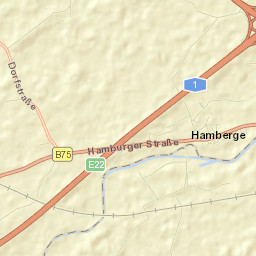 Hamberge Street Map