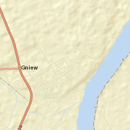 Gniew Street Map