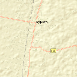 Ryjewo Street Map