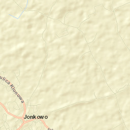 Jonkowo Street Map