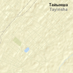 Taiynsha Street Map