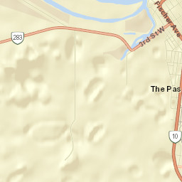 The Pas Street Map