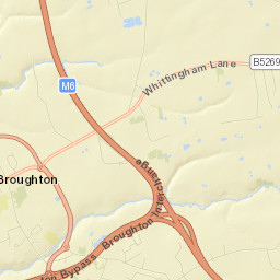 4 Whittingham Lane, Broughton, Preston Street Map