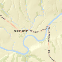 2 Church Street, Ribchester, Lancashire PR3 Street Map