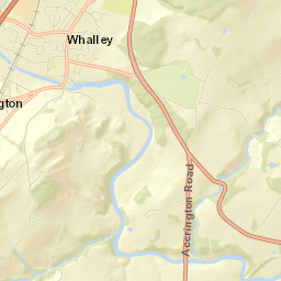Whalley Street Map
