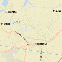 Otterndorf Street Map