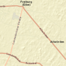 Freiburg Street Map