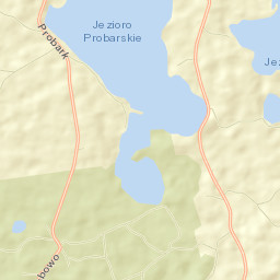 Powiat mrągowski Street Map